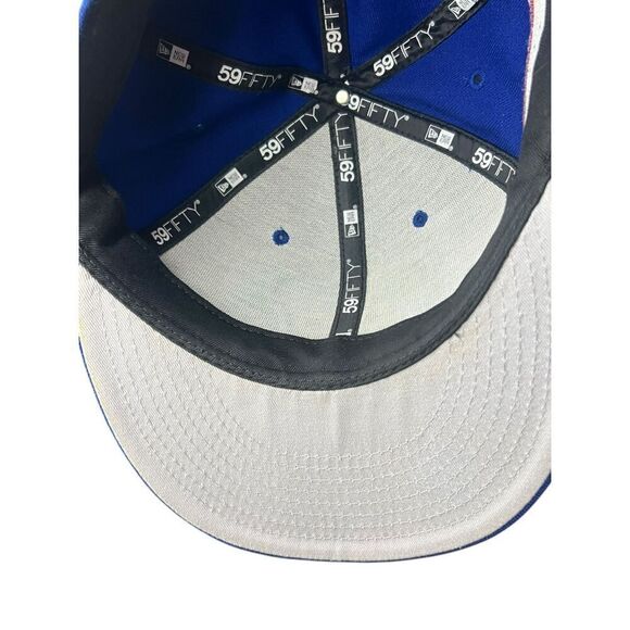 New Era Men’s 8 Chicago Cubs Fitted Hat MLB Patch Fan Apparel Baseball Cap - Picture 8 of 8